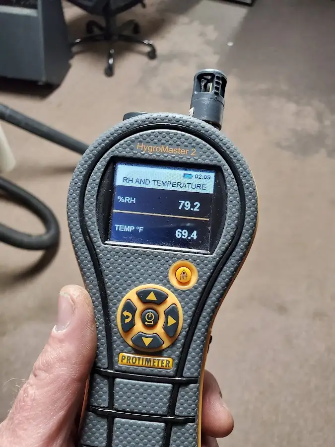Moisture meter humidity assessment for Mold Remediation & Removal in Hillsborough