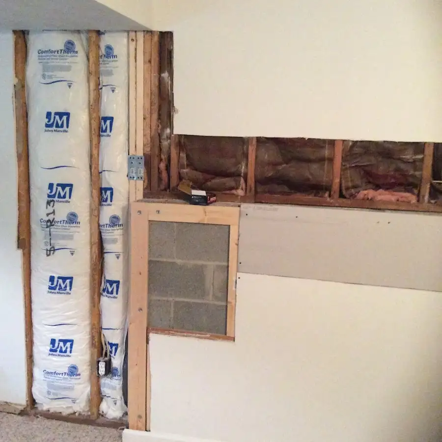 Wall insulation replacement during Structural Drying in Hillsborough
